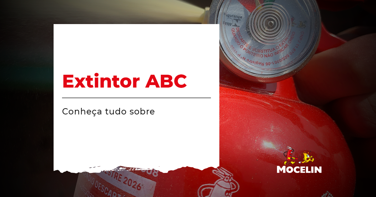 Tudo sobre o extintor ABC