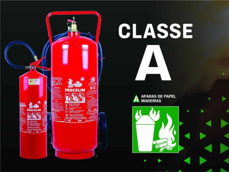 tipos de extintores classe A