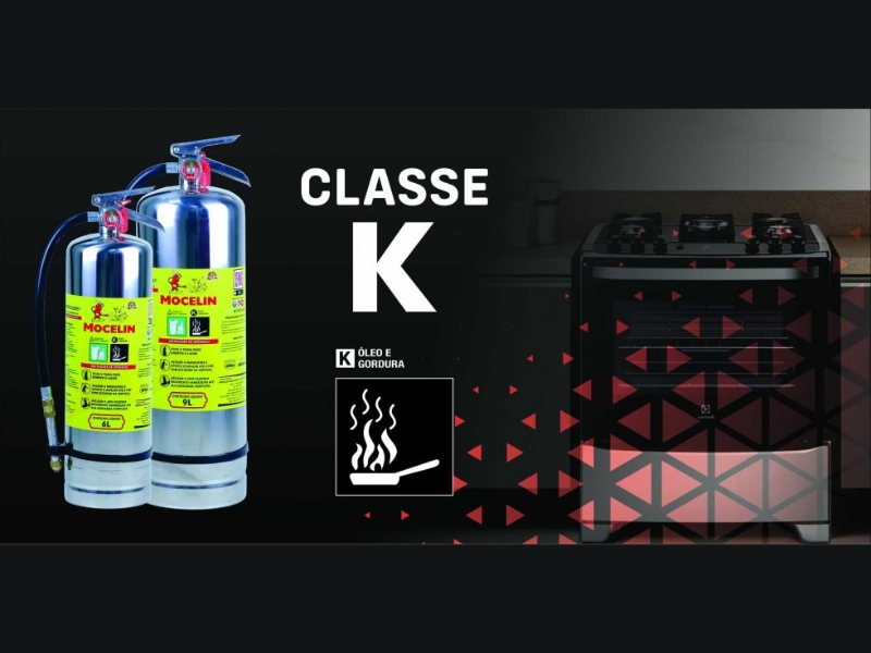 tipos de extintores classe K