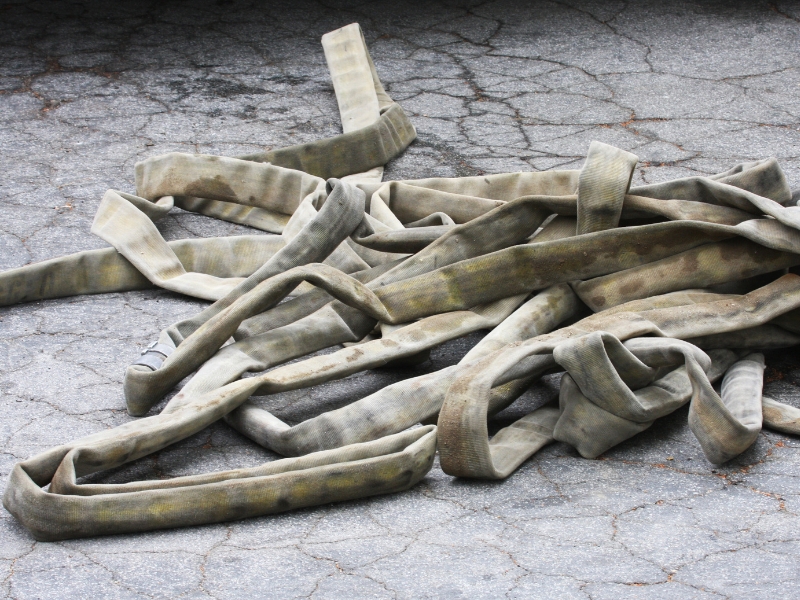 manutenção mangueira de incendio e prática