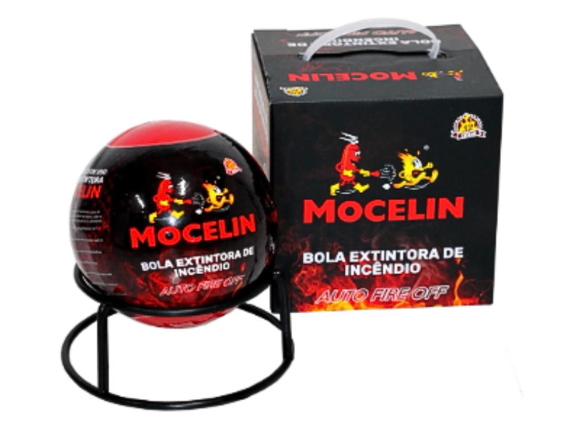 bola extintora e funcionamento