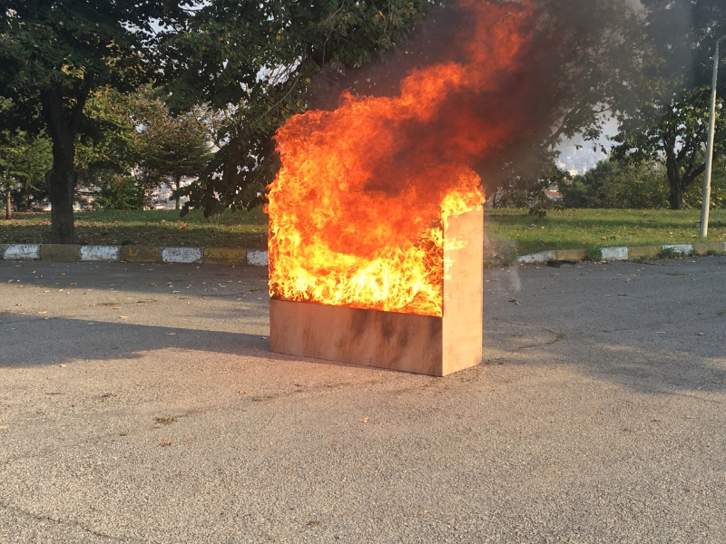 como usar extintor e etapas