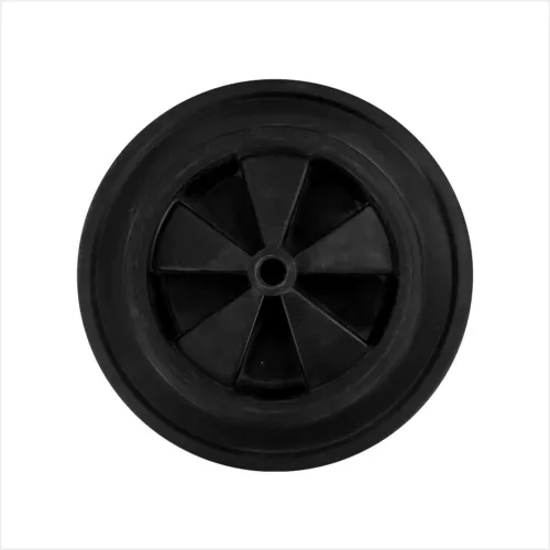 RODA DE BORRACHA DIAMETRO 12" FURO DE 20MM - P/ EXT. PQS 50KG / ESP. 50L / AG 75L