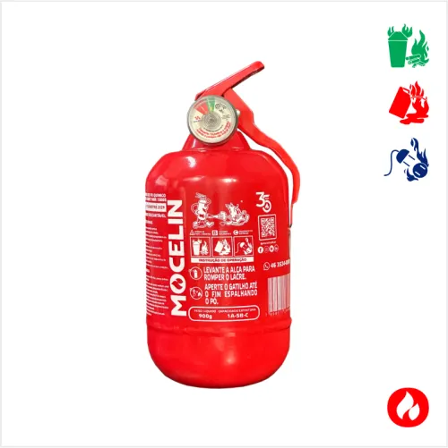 EXTINTOR VEICULAR PQS 900G ABC FIAT