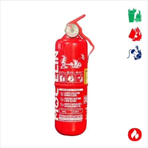 EXTINTOR VEICULAR PQS 900G ABC ESCORT