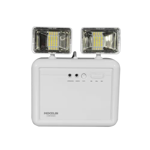 LUMINARIA BLOCO FAROLETE LED 2200 LUMENS MOCELIN