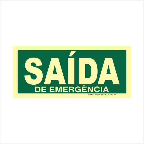 PLACA FOTOLUMINESCENTE - PP 0550