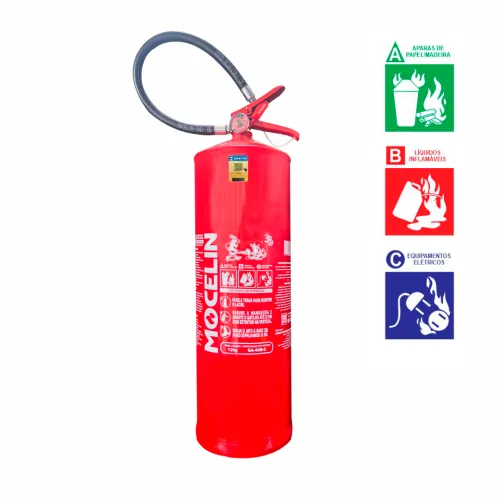 EXTINTOR INDUSTRIAL PQS 12KG ABC