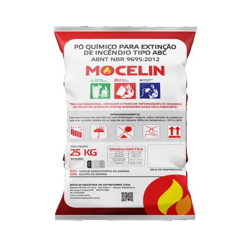 PO QUIMICO PARA EXTINCAO TIPO ABC 55% - MOCELIN - 25KG