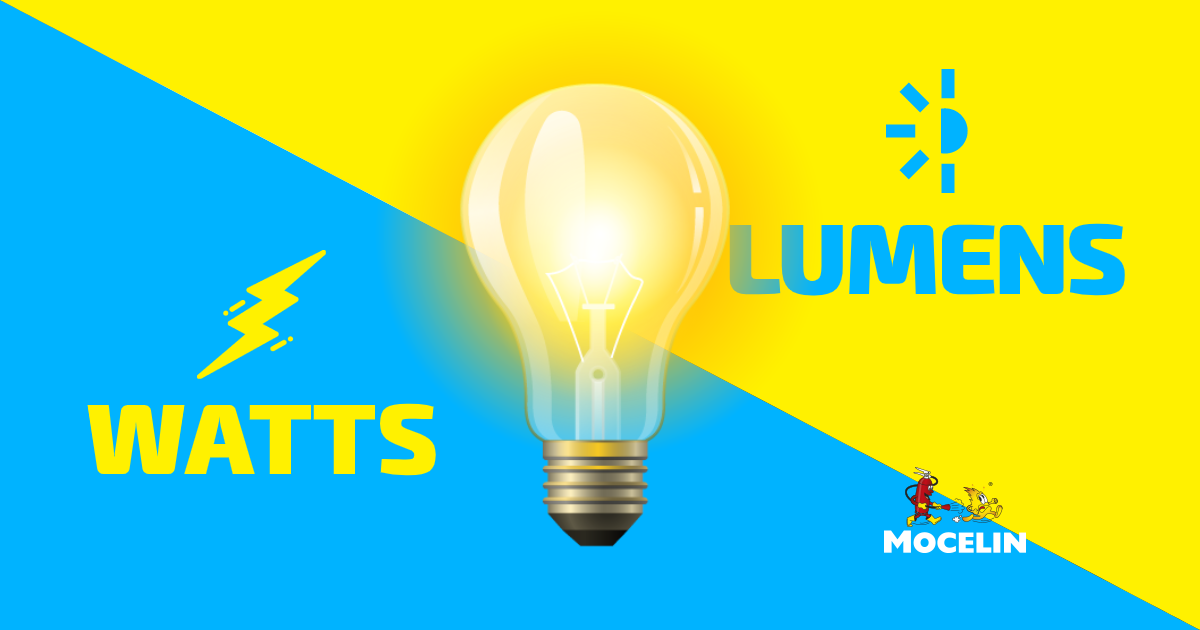 Iluminação de emergência: Qual a diferença de Lúmens e Watts?