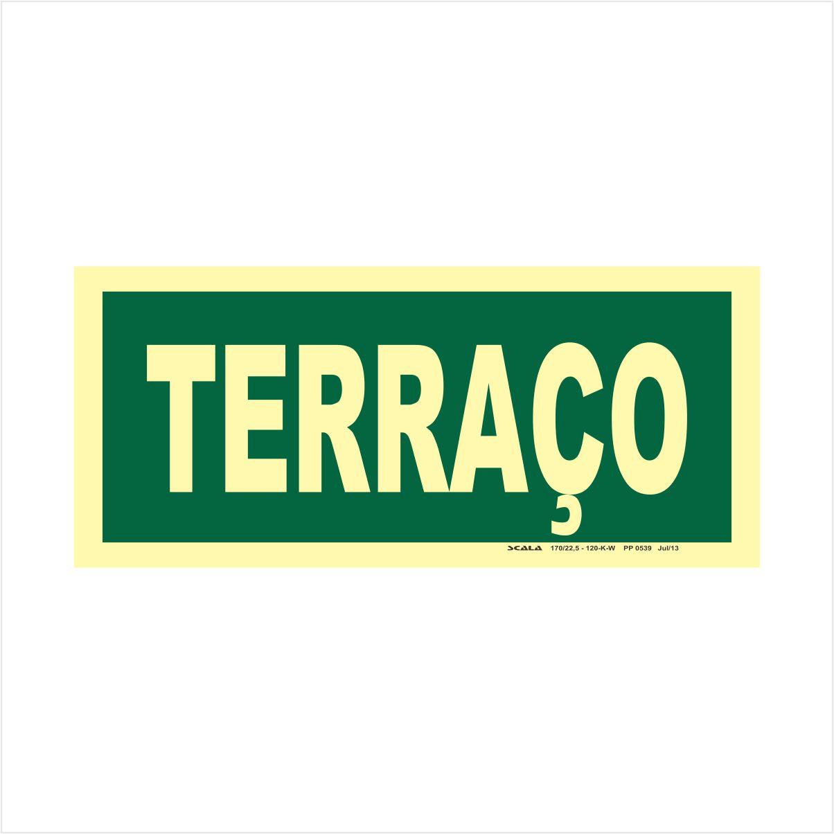 PLACA TERRACO 12 X 24CM PVC 2MM PP0533