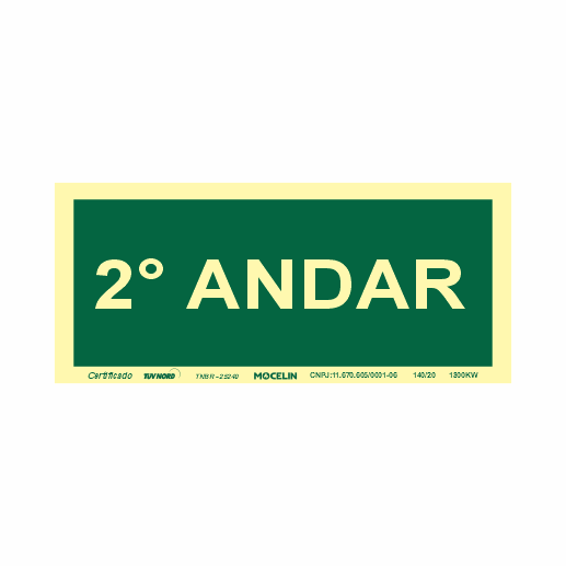 PLACA 2 ANDAR - S17 2