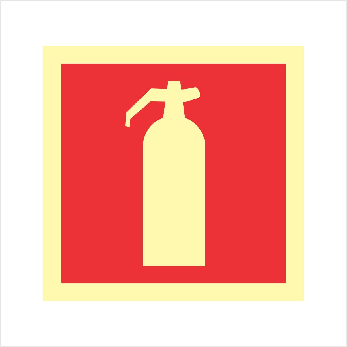 PLACA EXTINTOR DE INCENDIO - EX 0503 E5